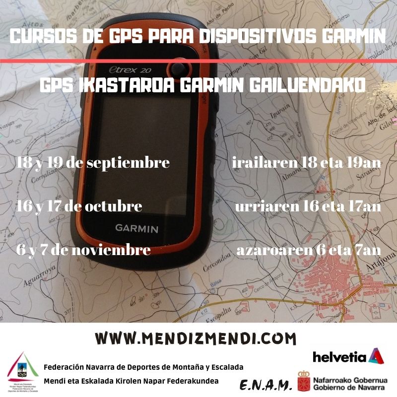 CURSOS GPS Y ORIENTACI&Oacute;N
